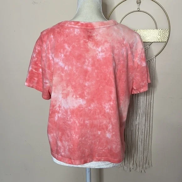 Wild fable • tie dye shirt sleeve cropped tee - Picture 3 of 7
